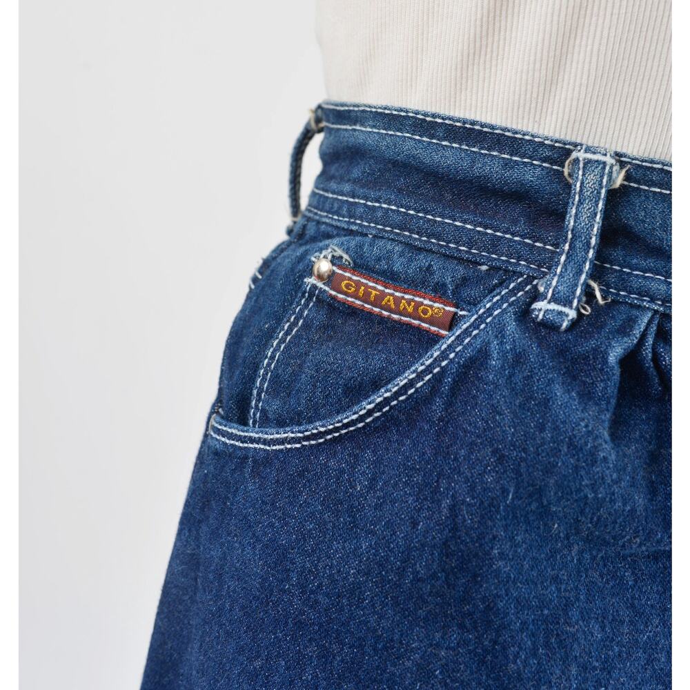 Vintage 80s Gitano Jeans High Waisted Denim Western Jeans 28 waist - Picture 5 of 8